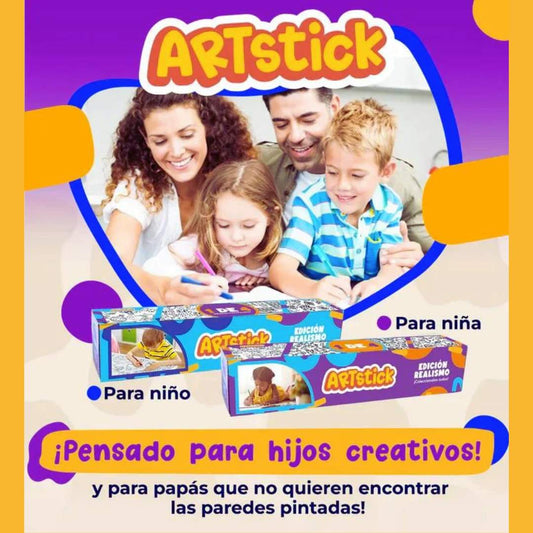 ARTSTICK® ROLLO DE DIBUJO PARA COLOREAR