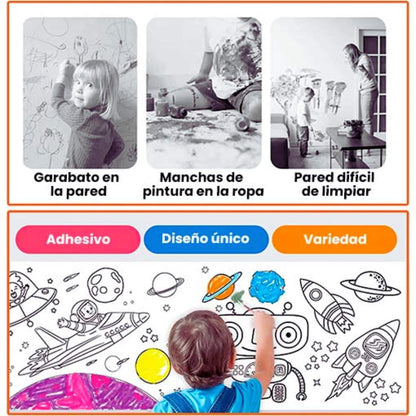 ARTSTICK® ROLLO DE DIBUJO PARA COLOREAR