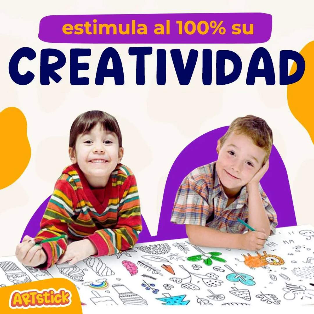 ARTSTICK® ROLLO DE DIBUJO PARA COLOREAR