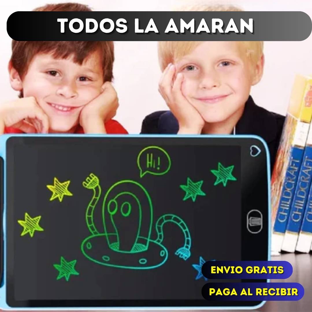 TABLET LCD DE DIBUJO BORRABLE Y DIDACTICA